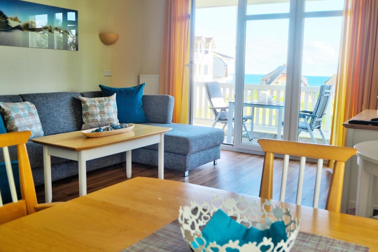 Mit Meerblick Und Balkon, Gratis Nutzung Vom Ahoi Erlebnisbad Und Sauna In Sellin - Meeresblick Fewo 35 Goehren  Zewnętrze zdjęcie