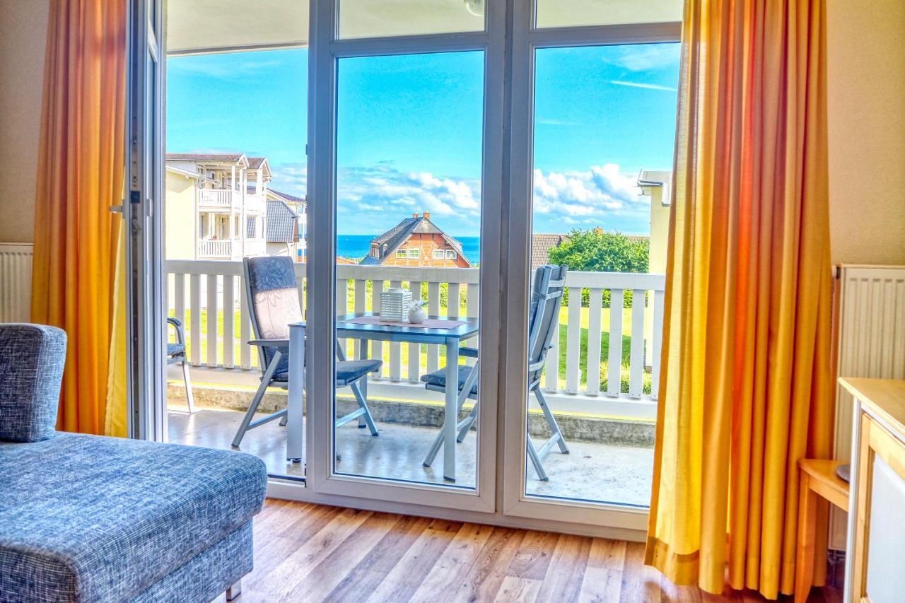 Mit Meerblick Und Balkon, Gratis Nutzung Vom Ahoi Erlebnisbad Und Sauna In Sellin - Meeresblick Fewo 35 Goehren  Zewnętrze zdjęcie